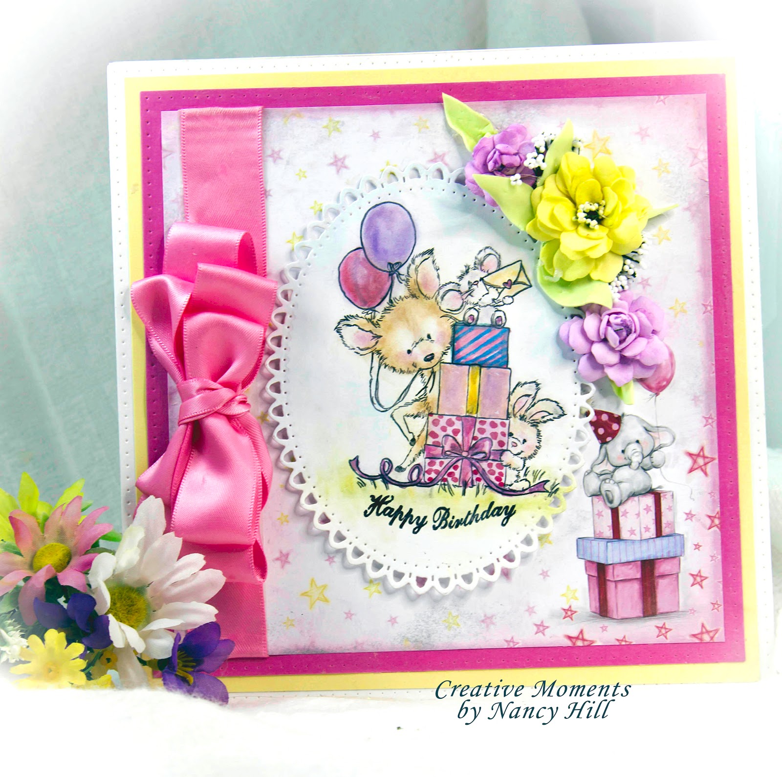 Creative Moments by Nancy Hill: Wild Rose Studio Mouse and Deer with ...