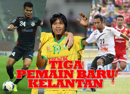 Tiga Pemain Baru Kelantan 2016