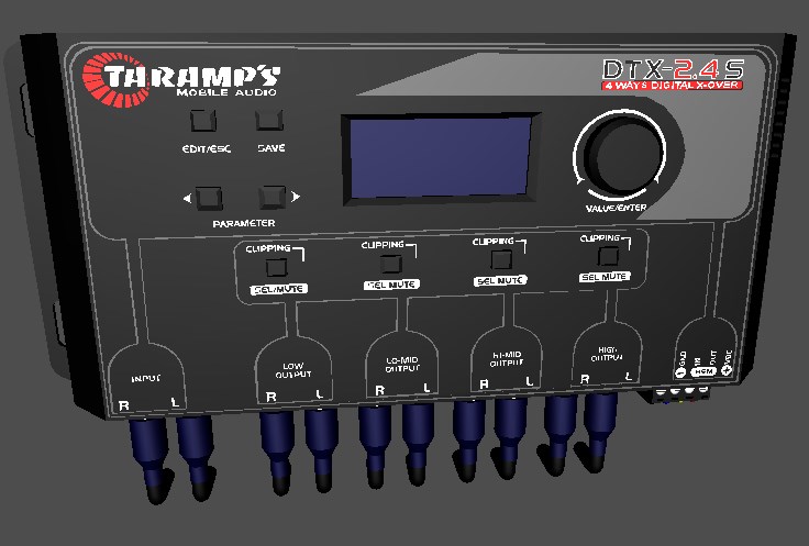 Crossover Taramps Dtx-2.4s