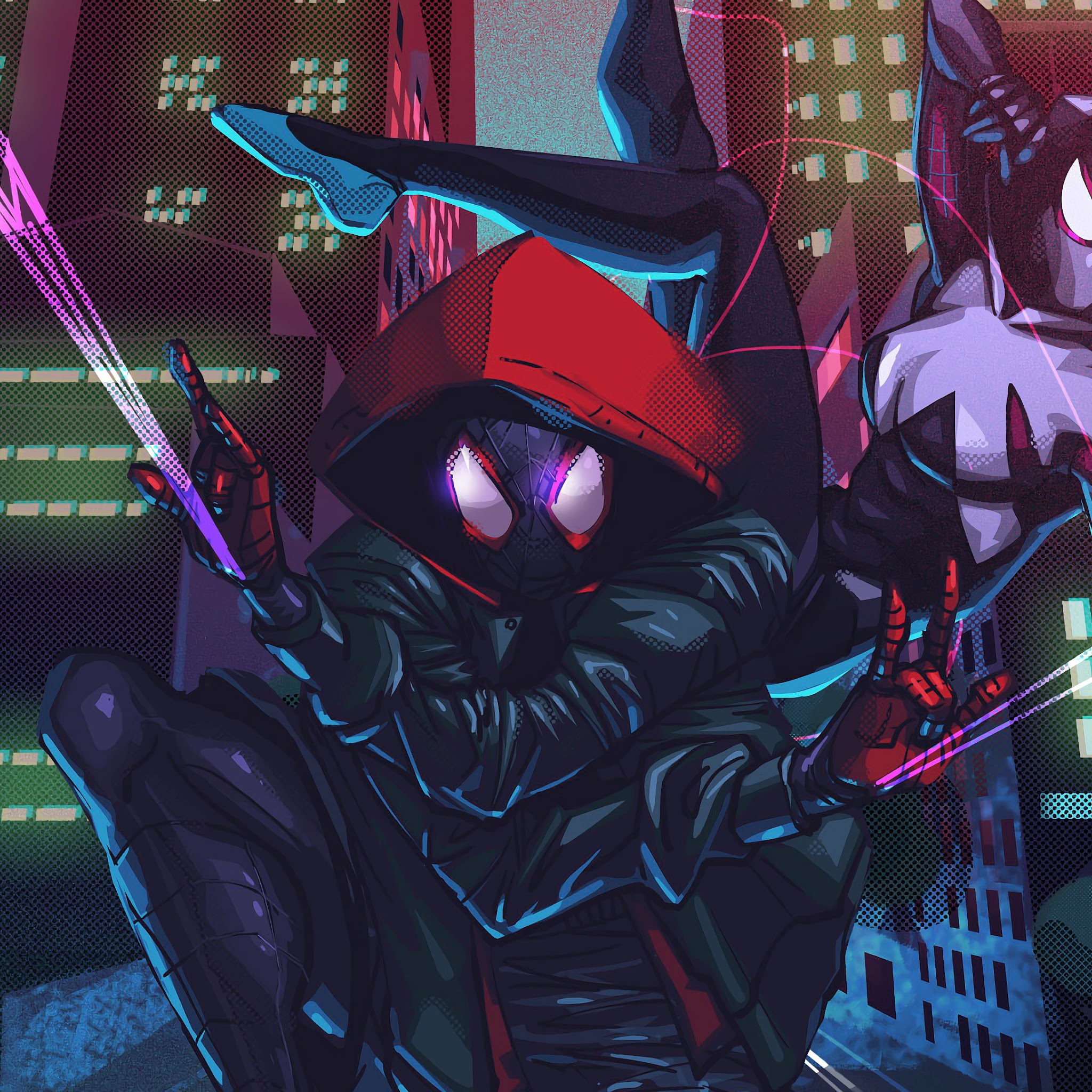Miles Morales, Spider-Gwen, Spider-Man: Into the Spider-Verse, 4K, #9