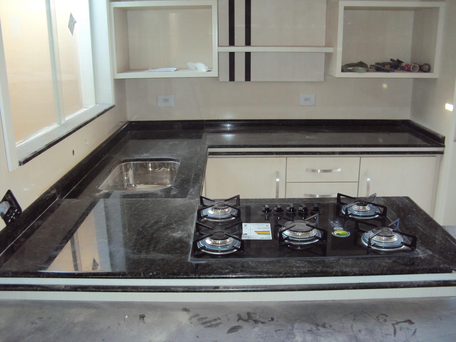 Marmoraria Sobrinho Bancadas para fogão cooktop