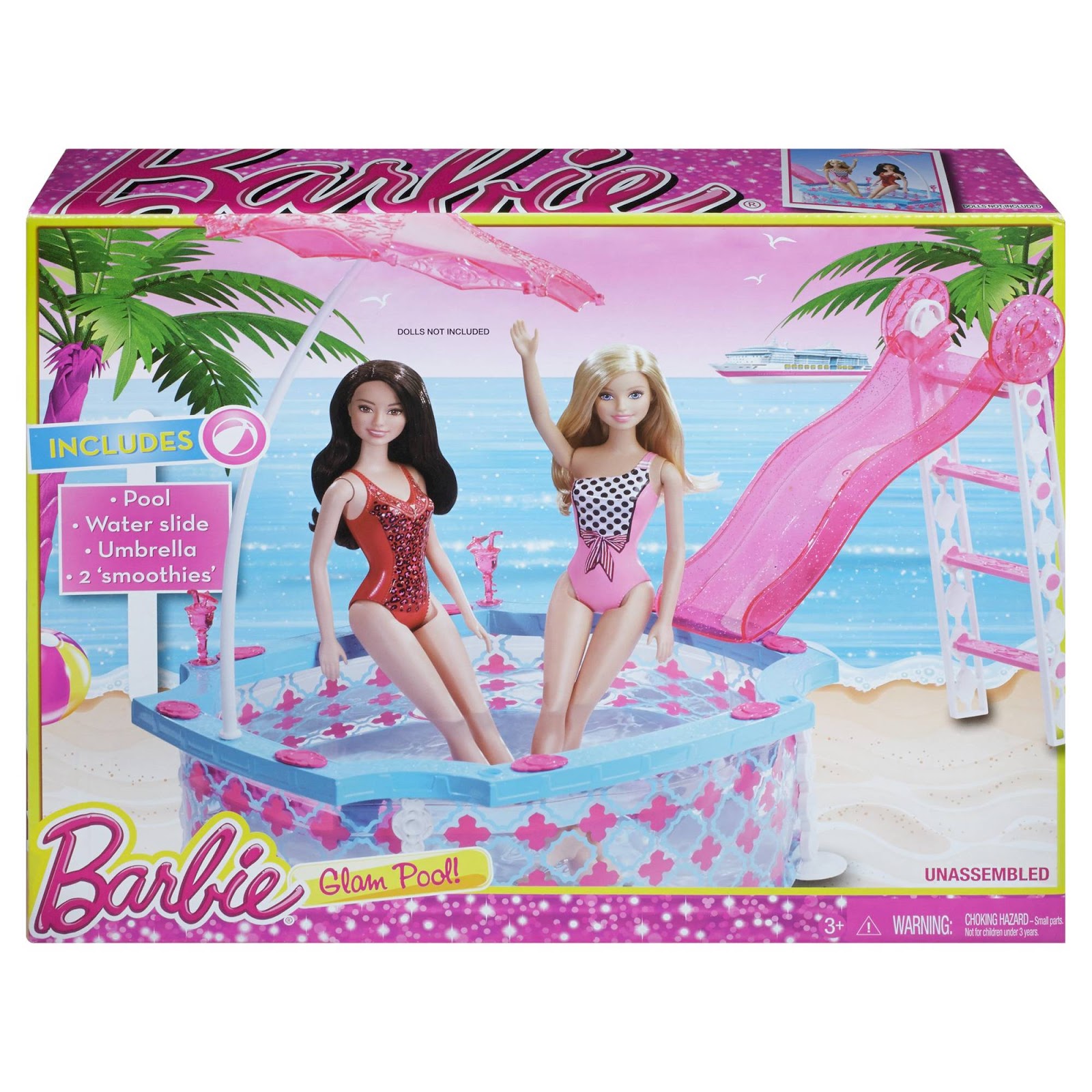 barbie fountain pool 1993