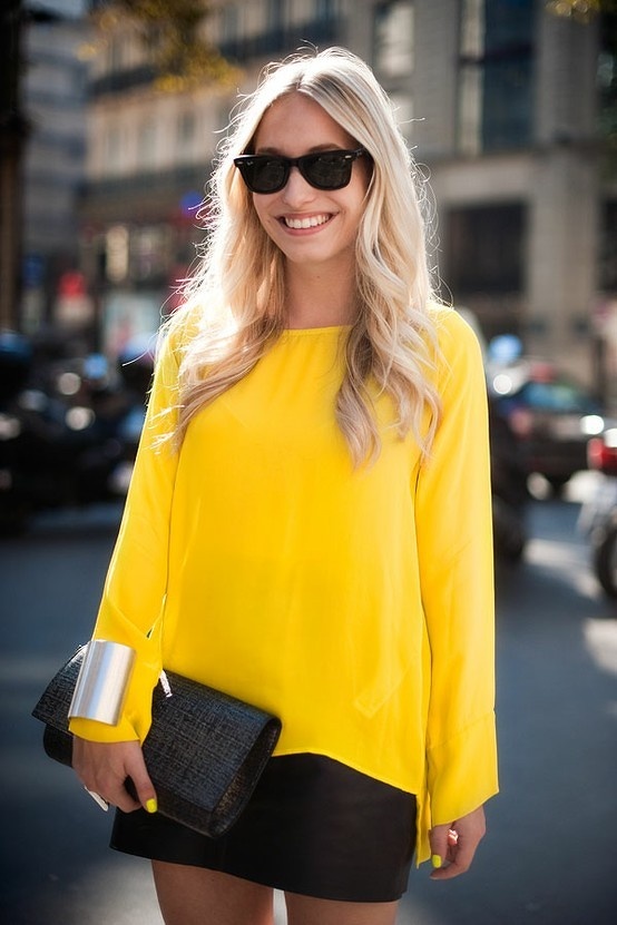 Style into Action: Yellow - perfect antidote for a dreary day