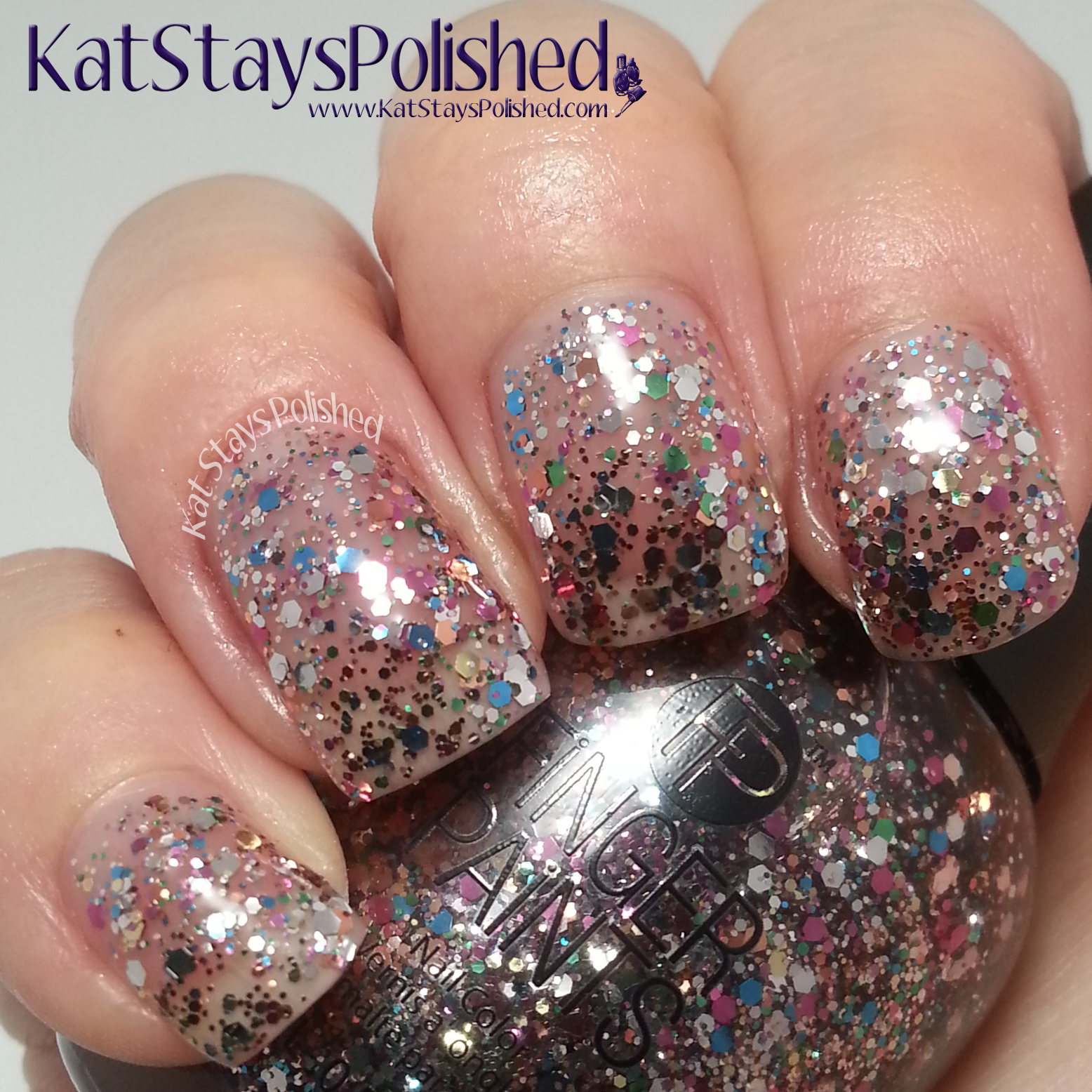 FingerPaints Holiday Glitz Trio - Tangled in Tinsel | Kat Stays Polished