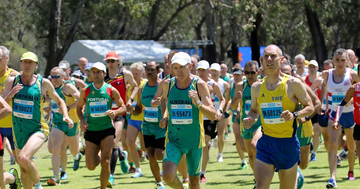 running masters World Masters Athletics Championships Perth 8km XC M55 1st