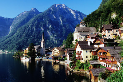 Picturesque Hallstat, Austria
