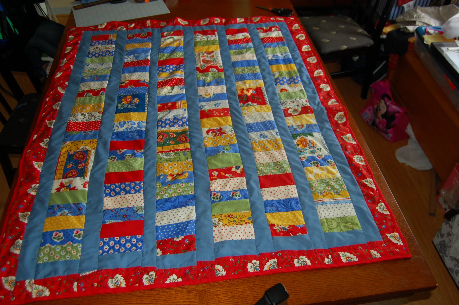 Marti's Adventures in San Diego Coin Quilt