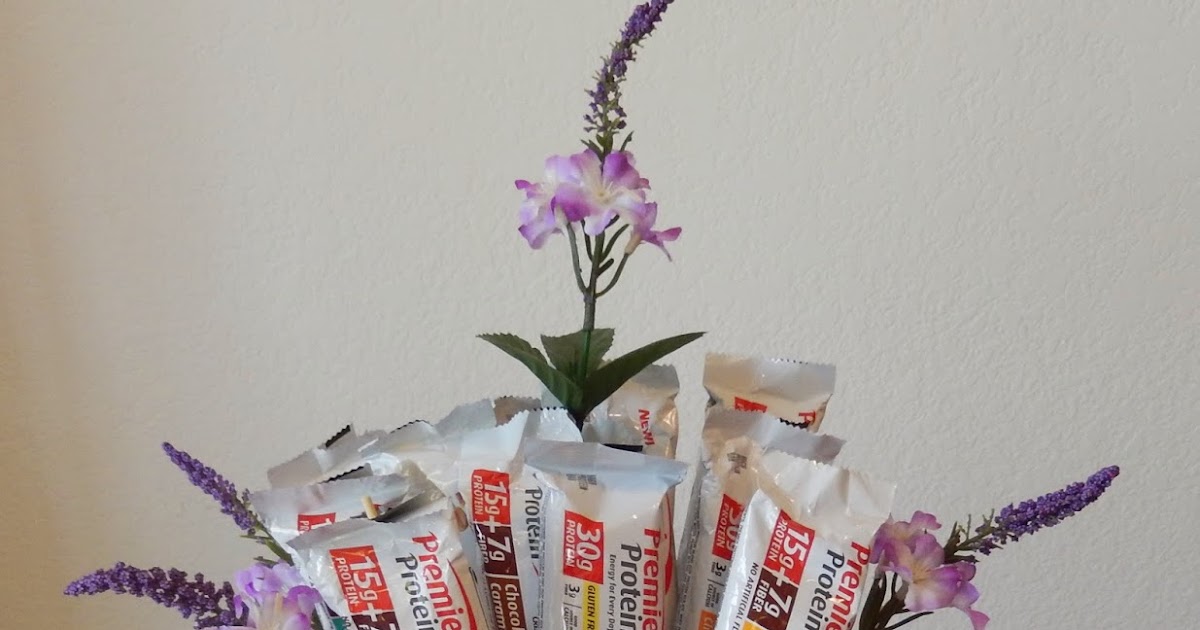 theworldaccordingtoeggface DIY Craft Project Protein Bar Bouquet