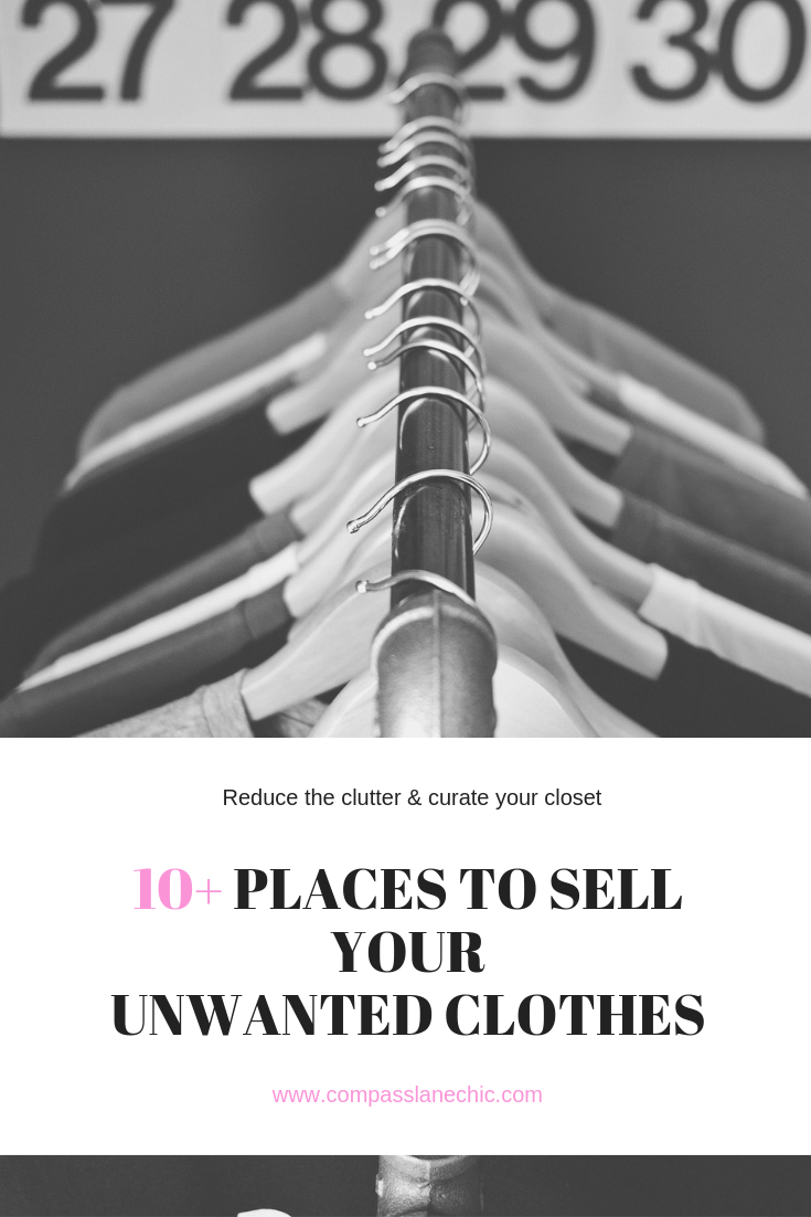 Compass Lane Chic 10+ Places to Sell Your Unwanted Clothes