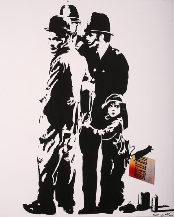 Пионер настенной живописи. Blek le Rat 22