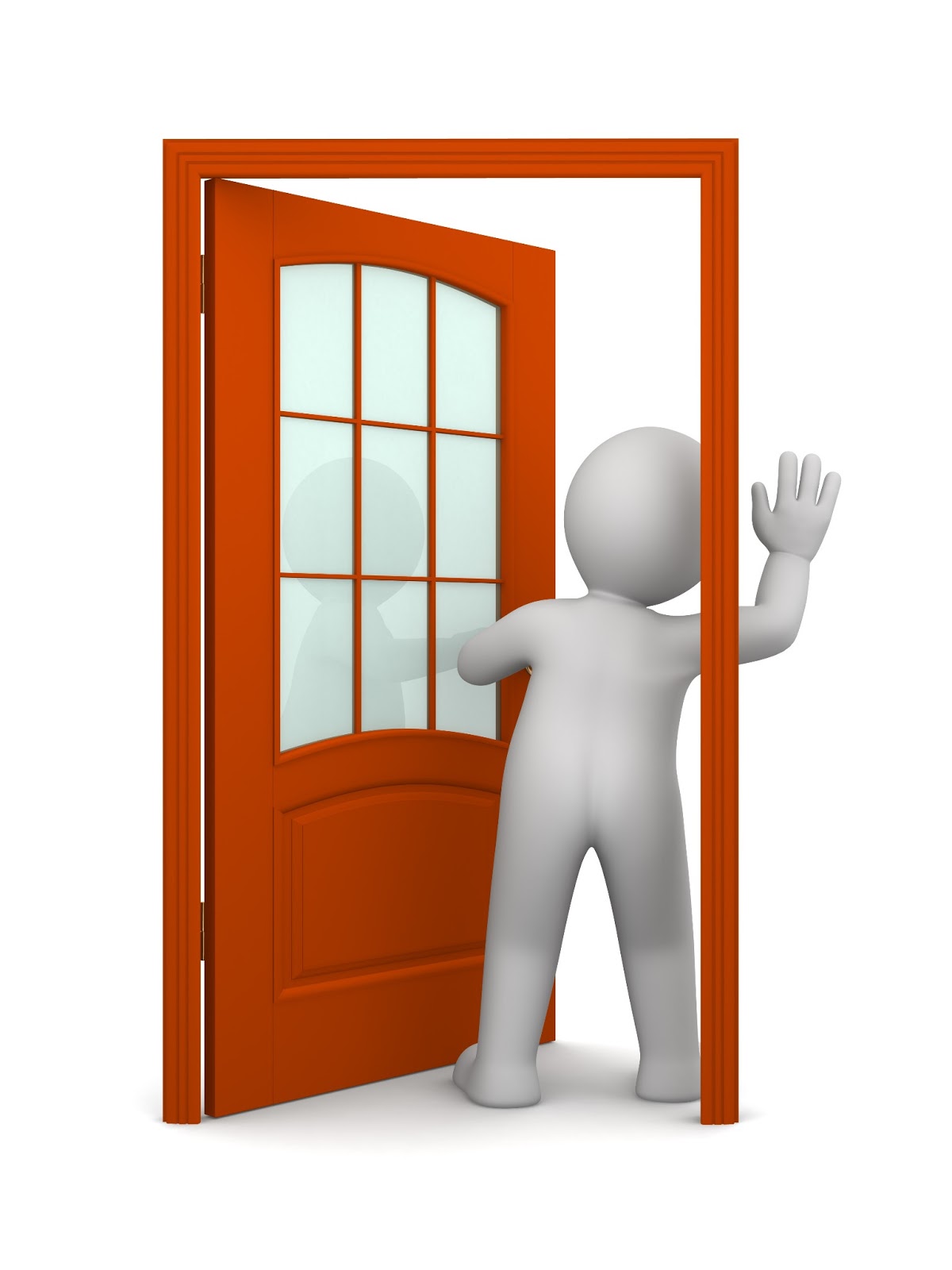 Открой дверь продолжи. Открытая дверь. Человек у двери. Человечек с дверью. Дверь на белом фоне.