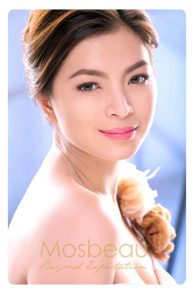 Angel Locsin's Sexy back for Mosbeau