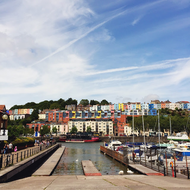 Bristol harbourside, looking across to Hotwells