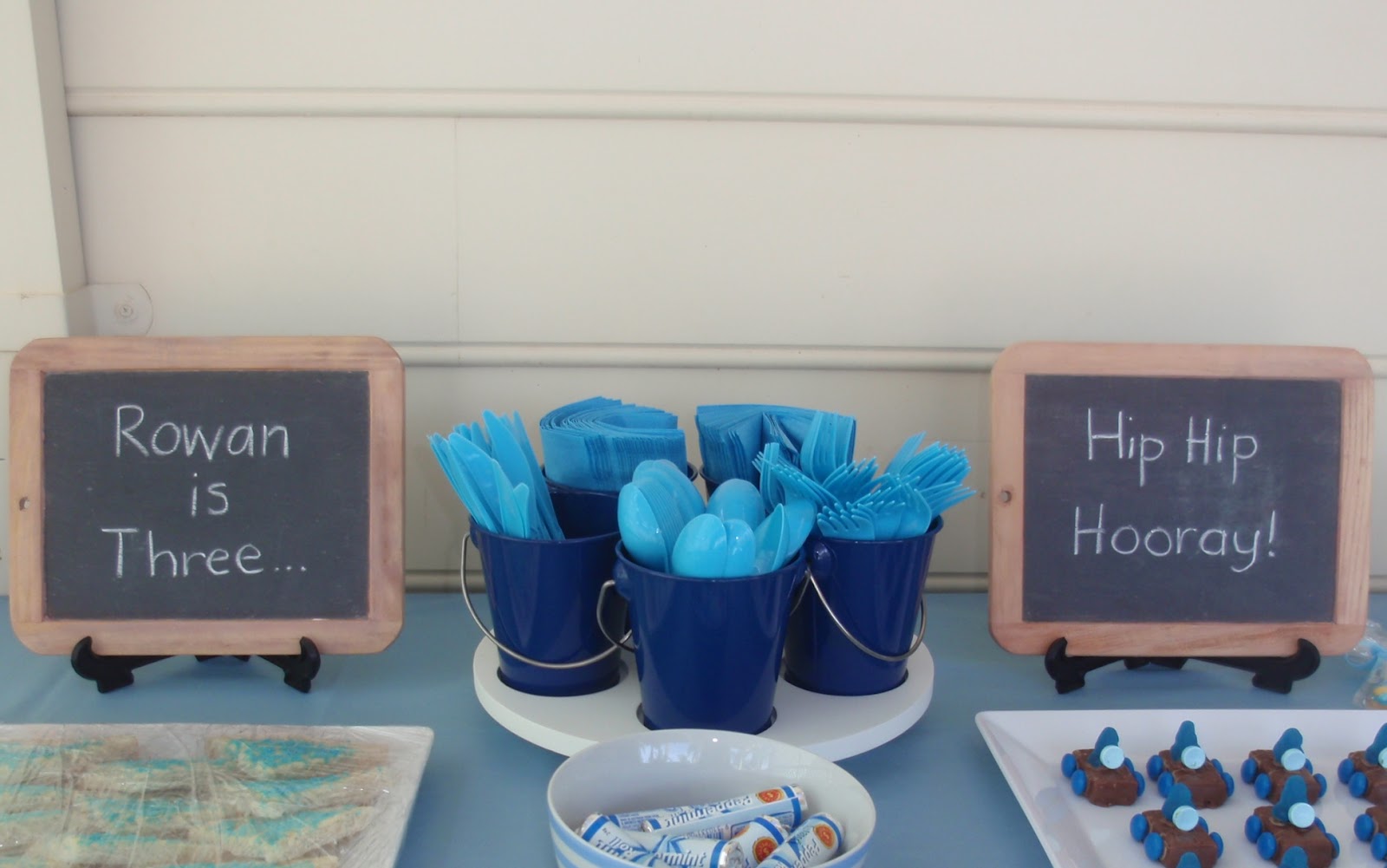 The Bluebird Nest Little Blue Car Party