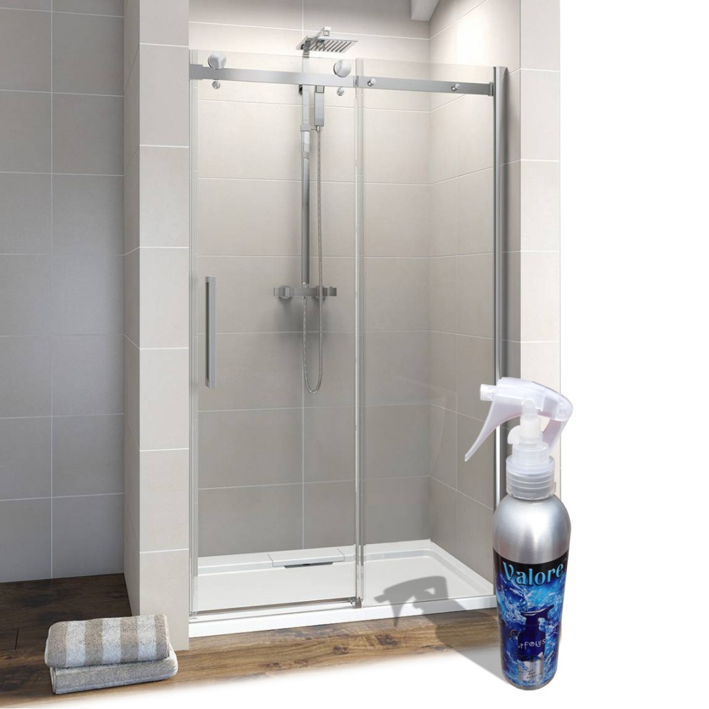 How to remove hard water spots from your glass shower doors and