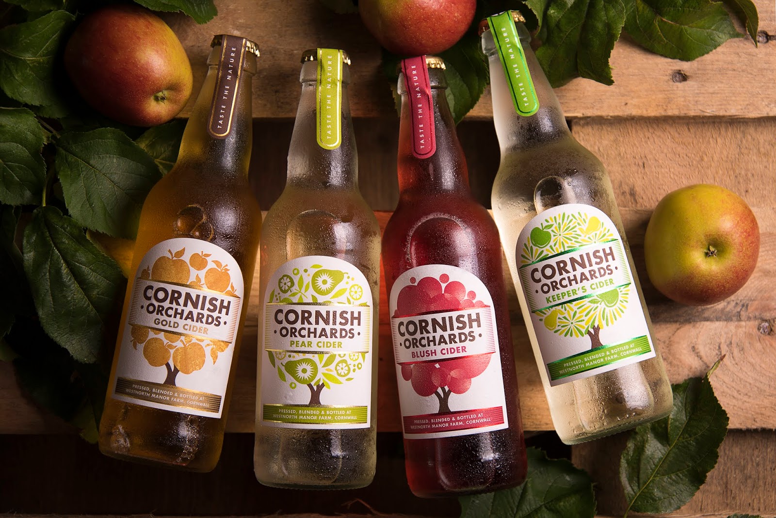 Cornish Orchards Refresh Packaging Of The World