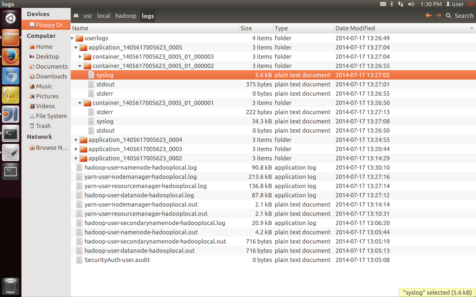 Sunil's Notes Where are MapReduce logs when your using yarn framework