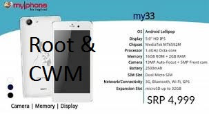 MyPhone My33 and Recovery