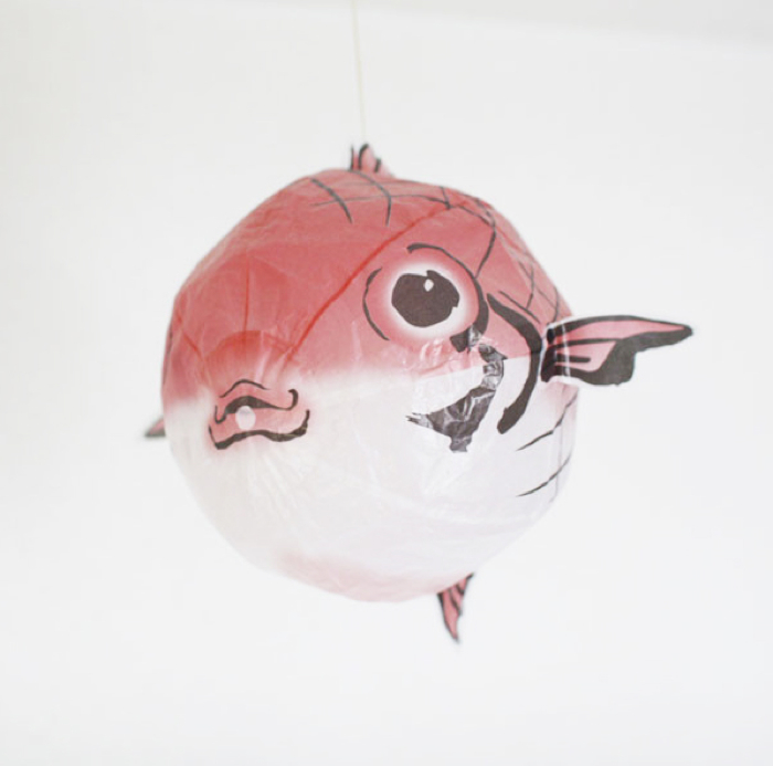 fish japanese paper balloon
