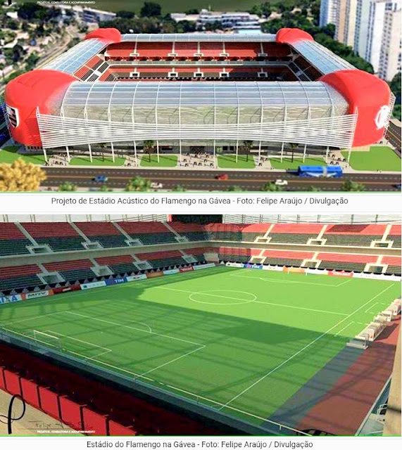 Flamengo Notícias Arquiteto divulga projeto de