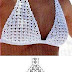 Patrón: corpiño blanco para bikini o top al crochet