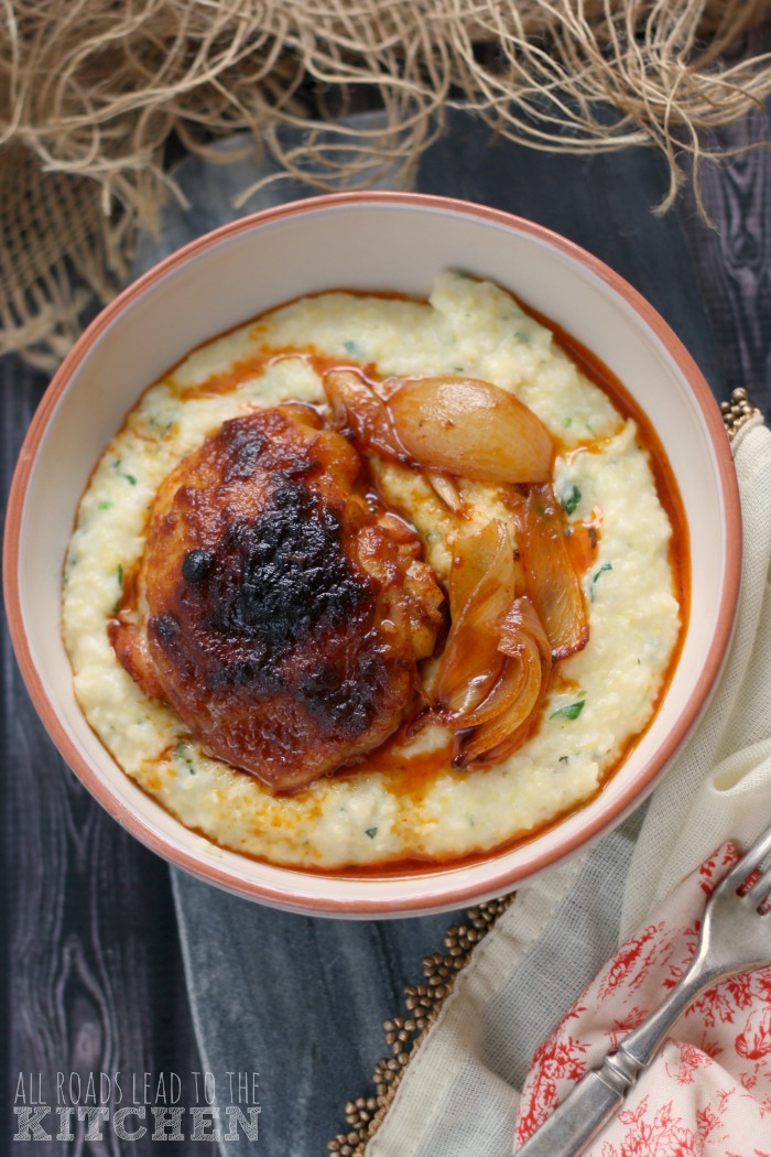 Paprika Roast Chicken over Mamaliga Bram Stoker's Dracula All Roads