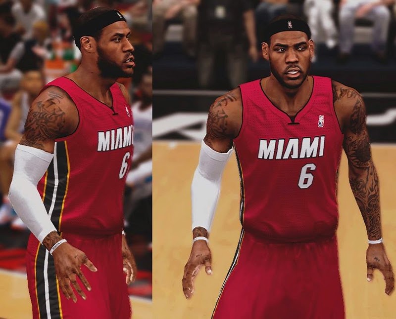 NBA 2K14 Tight Jerseys Mod.