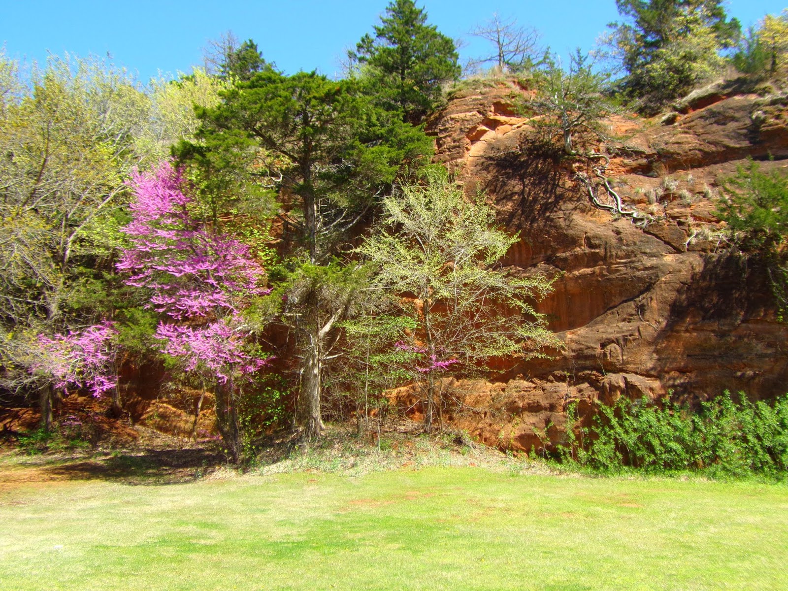 Red Rock Canyon Adventure Park, Hinton, Oklahoma April 14, 2019