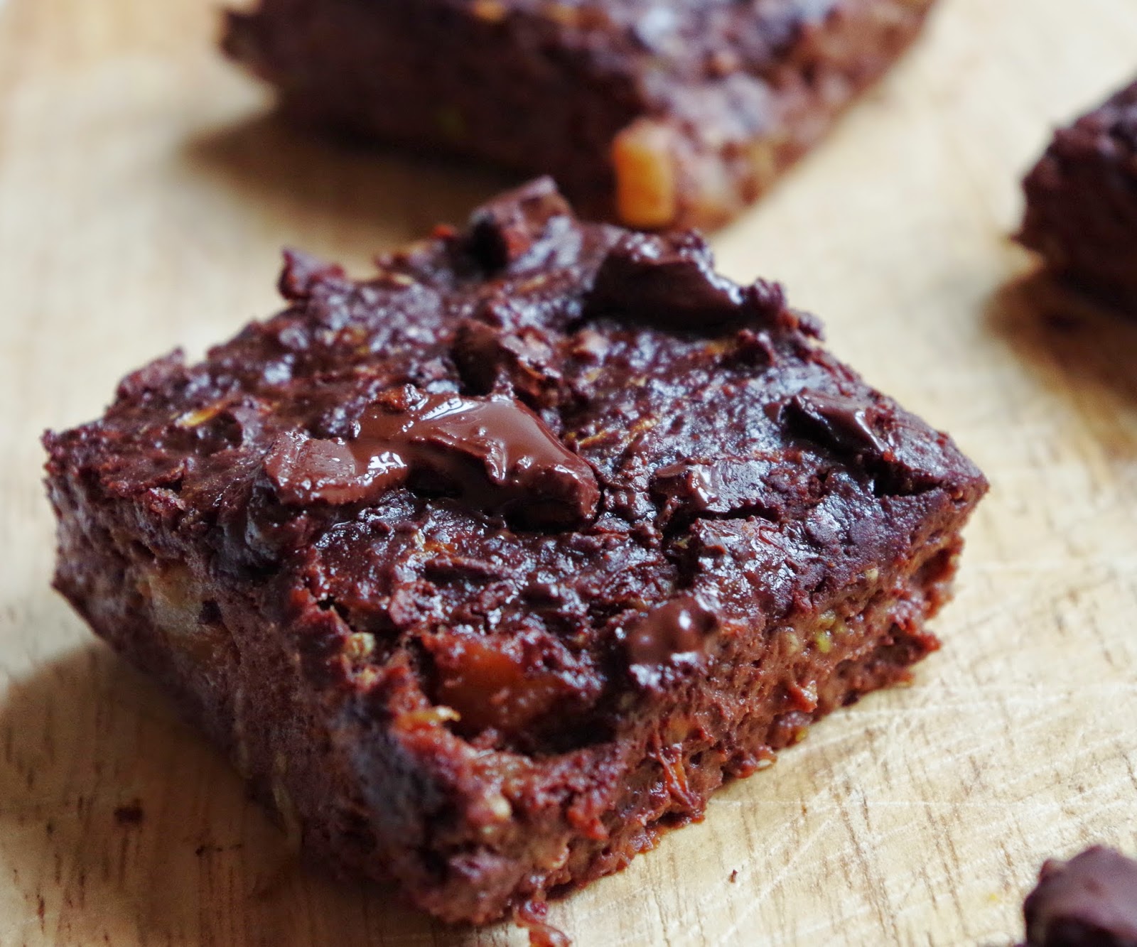 Chocolate Zucchini Brownies Euphoric Vegan