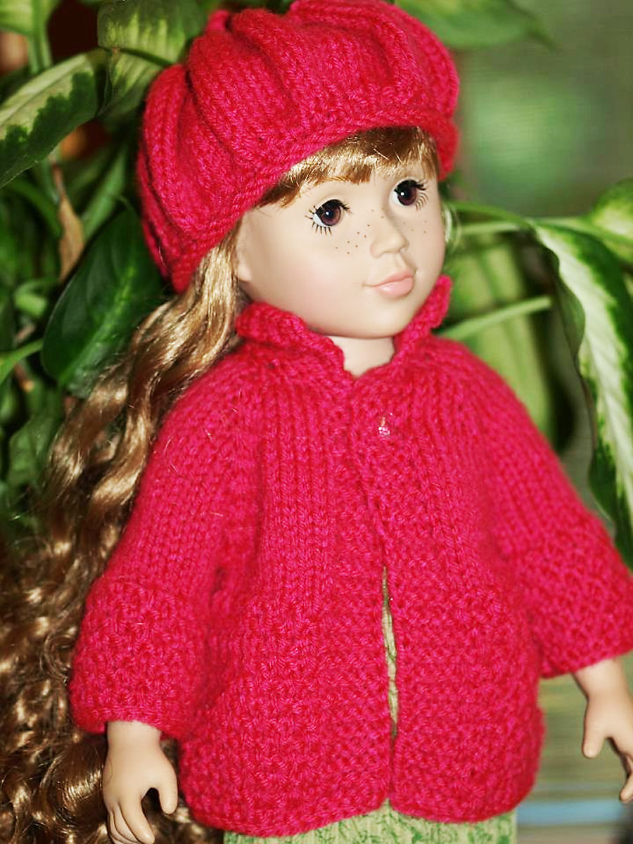 Knits, Reads and Reviews Knit Doll Sweater
