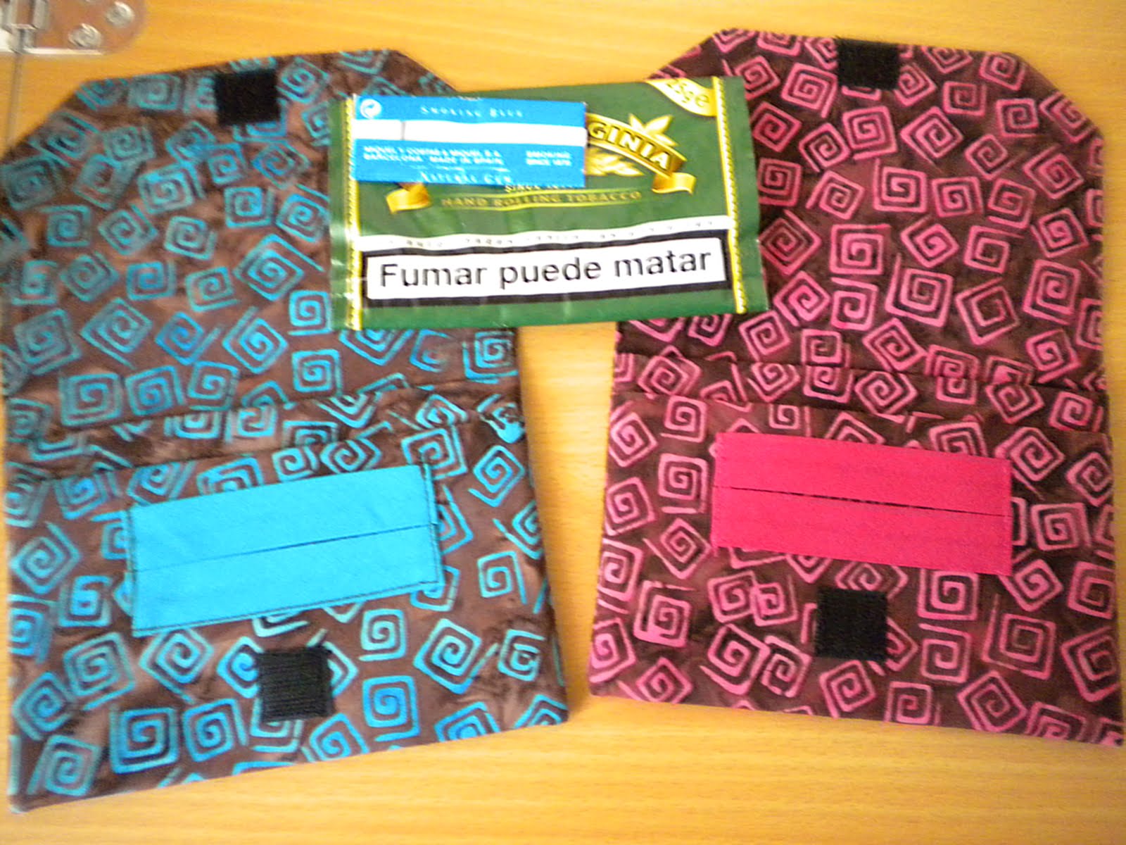 MIS MANUALIDADES por Mª Jose FUNDAS TABACO DE LIAR