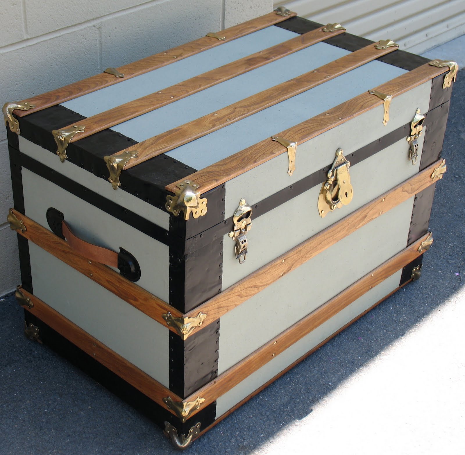 Old Steamer Trunk Parts at Sonya Weiner blog