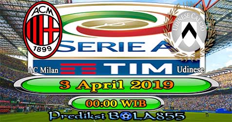 Prediksi Bola855 AC Milan vs Udinese 3 April 2019 Prediksi Bola855 AC Milan vs Udinese 3 April 2019