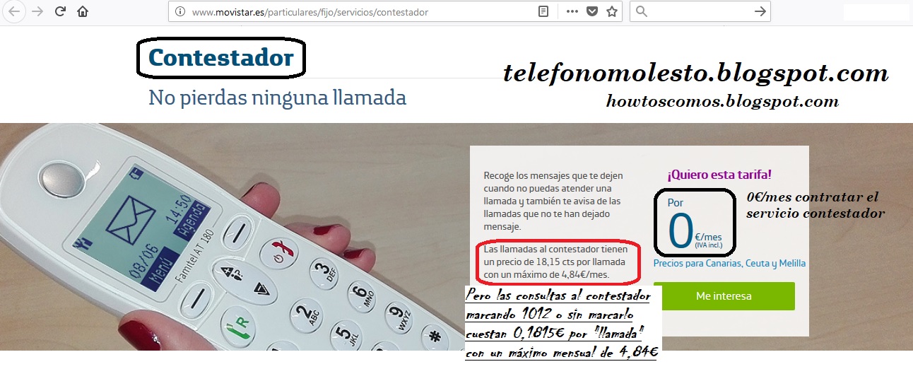 Desactivar Buzón Coste Buzon De Voz Movistar Quitar Buzon De Voz