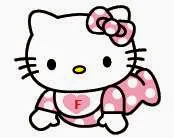Alfabeto Hello Kitty bebé F.