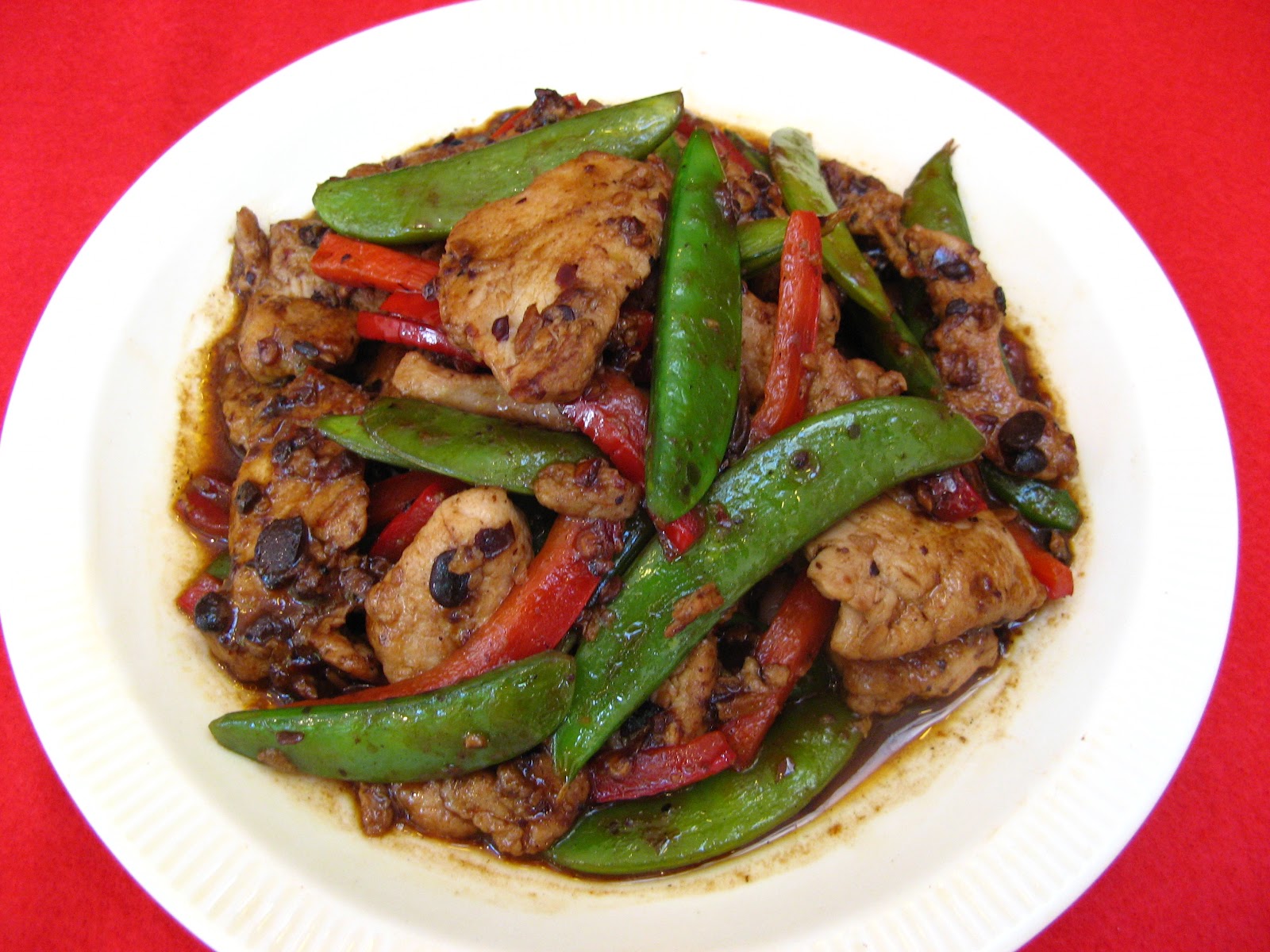 Duck Soup Easy Chili Black Bean Sauce Chicken (辣豉汁雞, Laat6 Si6 Zap1 Gai1)
