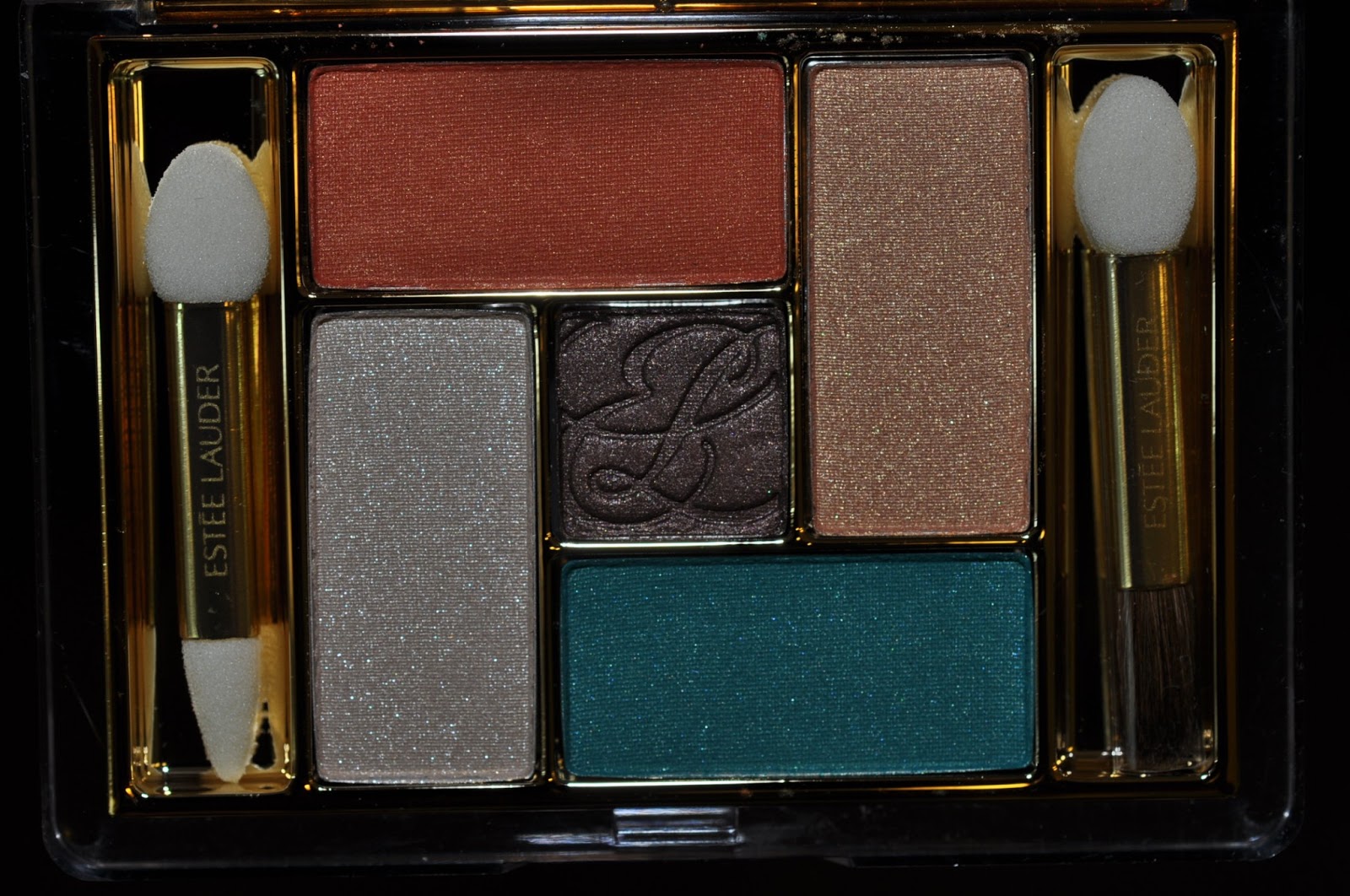 Estee Lauder Bronze Goddess 2013 Batik Sun Eye Shadow Palette Swatches