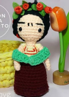 PATRON GRATIS FRIDA KAHLO AMIGURUMI 38979