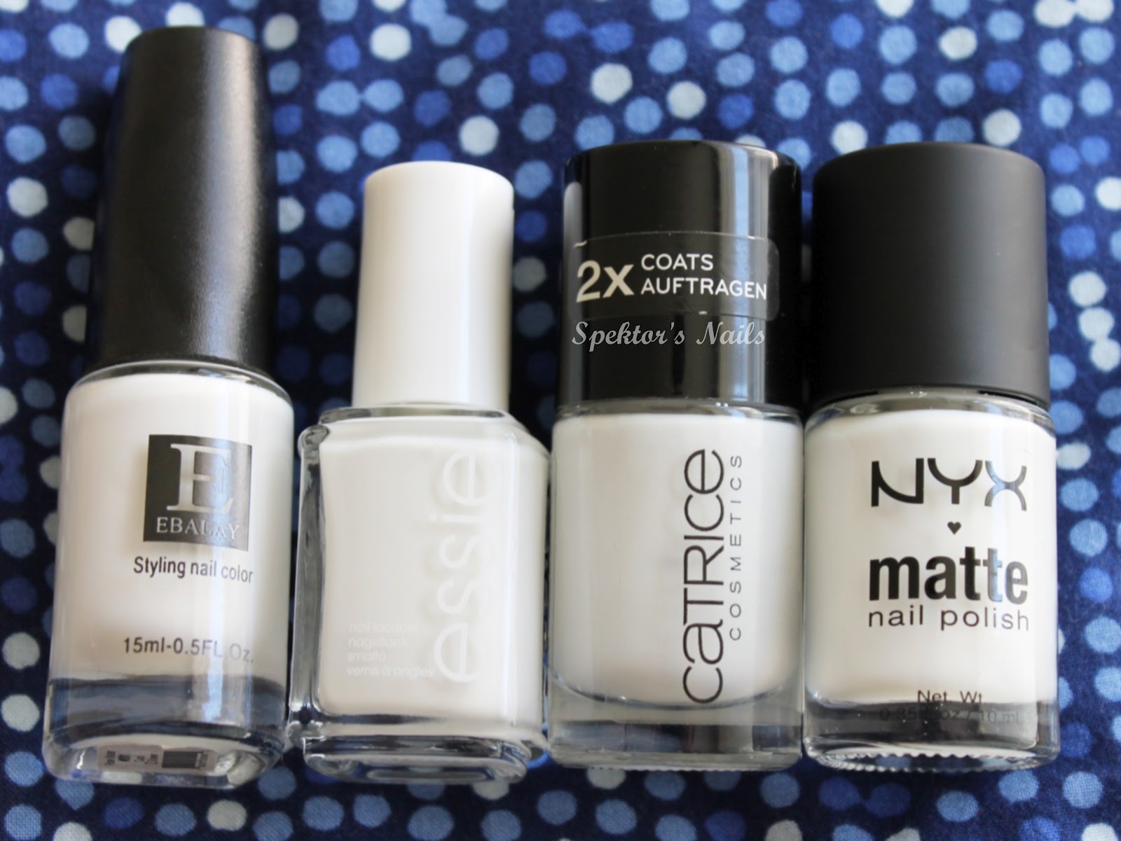 Spektor's Nails Best White Nail Polish The Comparison!