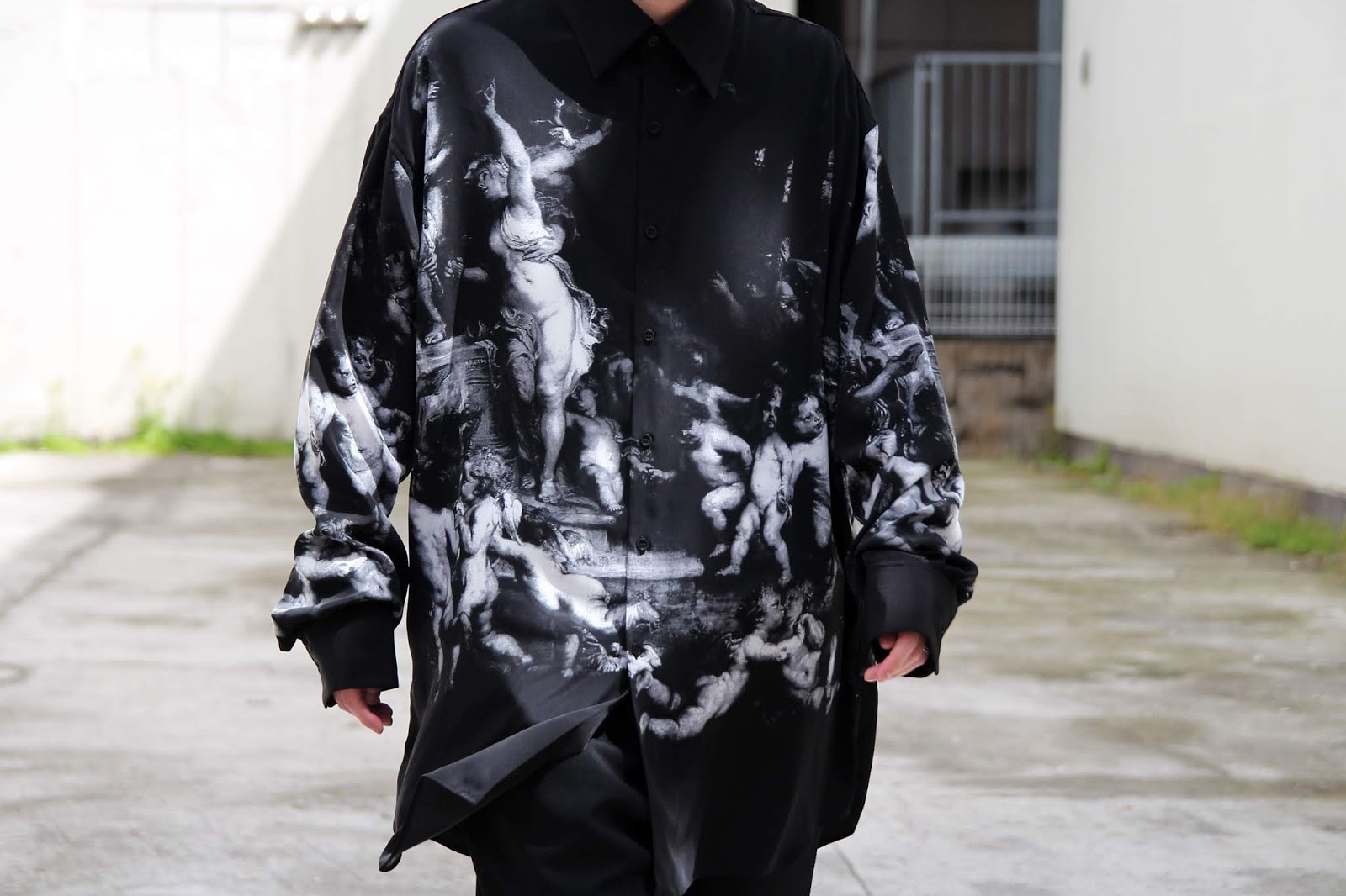 LAD MUSICIAN DECHINE ANGEL BIG SHIRT