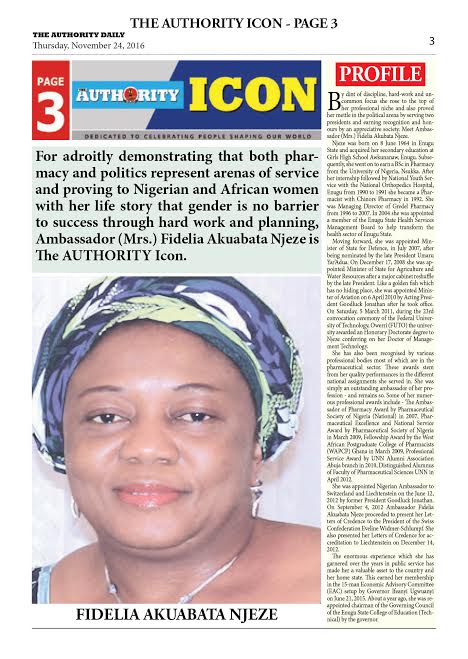 3 The Authority Newspapers Today November 24th, 2016
