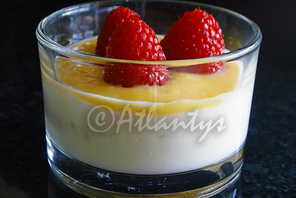 Terapia do Tacho Parfait de iogurte e quark com lemon curd (Yogurt and