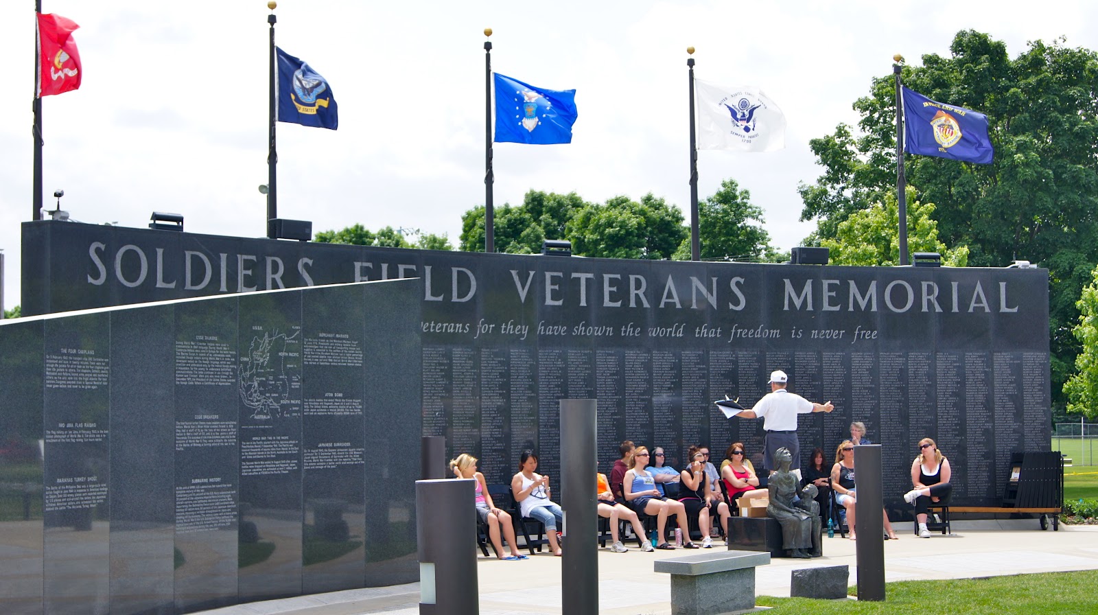 Who will make me laugh: Home of the free ~ Because of the Brave