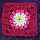 Freya's Pink Daisy Blanket