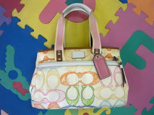 Coach Hamptons Scribble Tote Diaper Bag(SOLD)