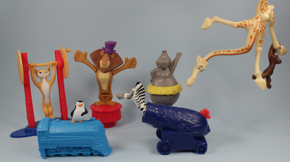 Madagascar Toys From Mcdonalds 109
