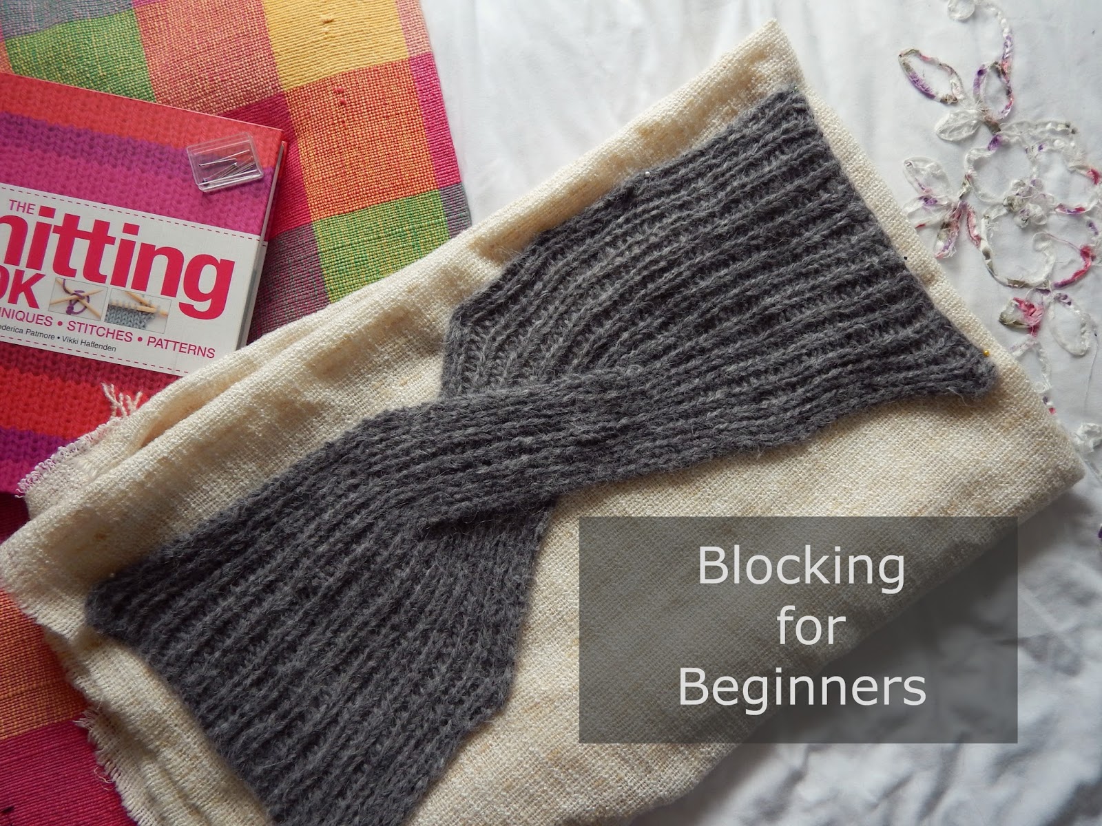 Knitting Blocking for Beginners
