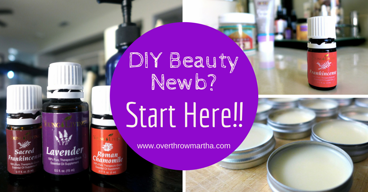 Starting out with DIY beauty? Learn what you need to know here about getting started the right way! 