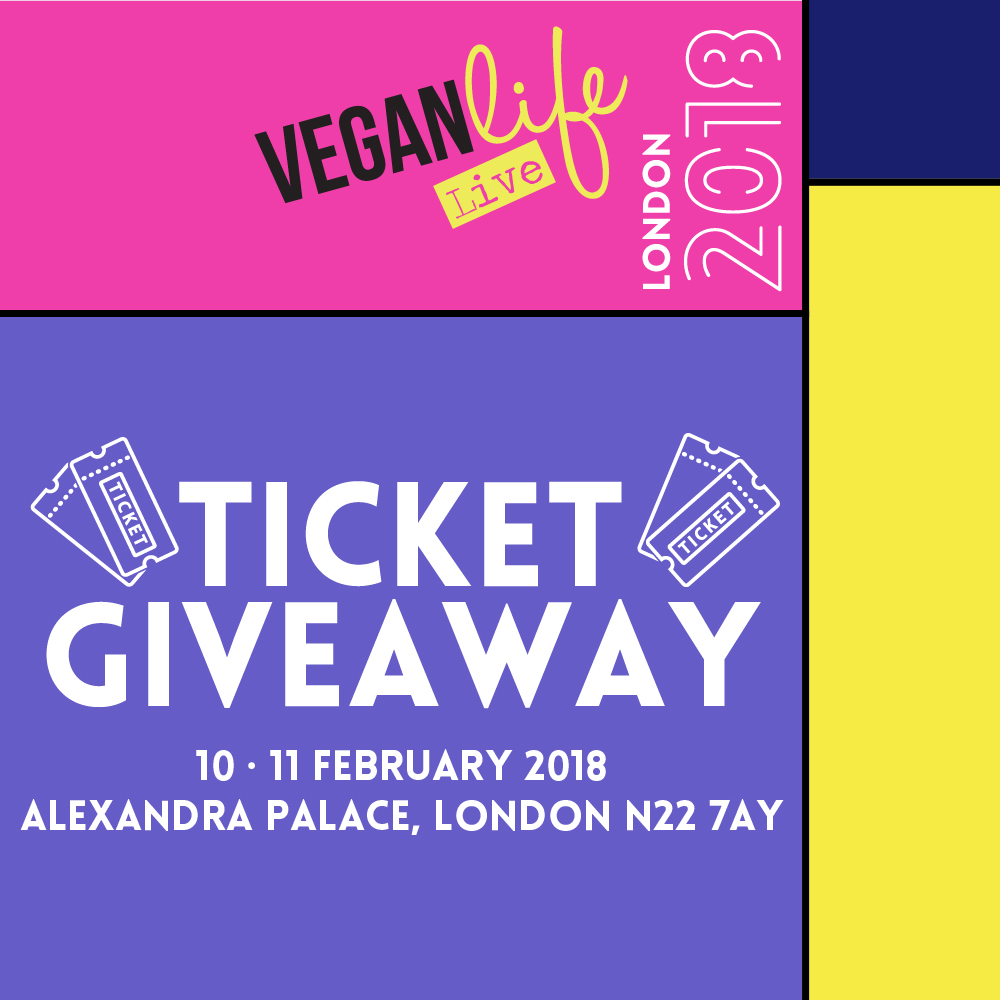Vegan Life Live Tickets Giveaway!* Ellis Woolley