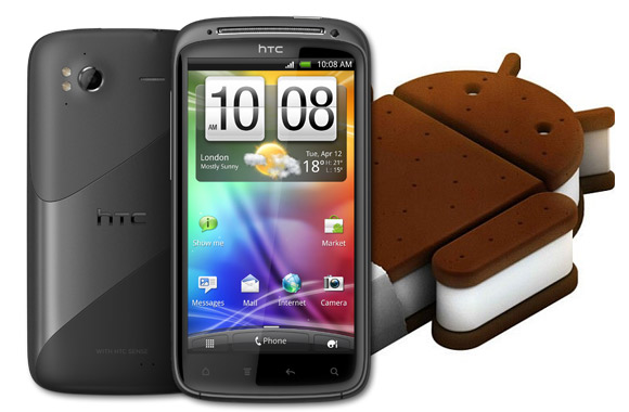 HTC Sensation con Ice Cream Sandwich y HTC Sense